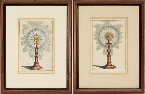 G. BOCKLER, 2 ENGRAVINGS OF