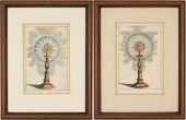 G. BOCKLER, 2 ENGRAVINGS OF ST