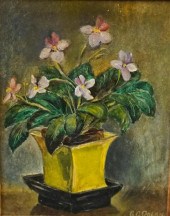 G C DOLAN, STILL LIFE OF A VAS