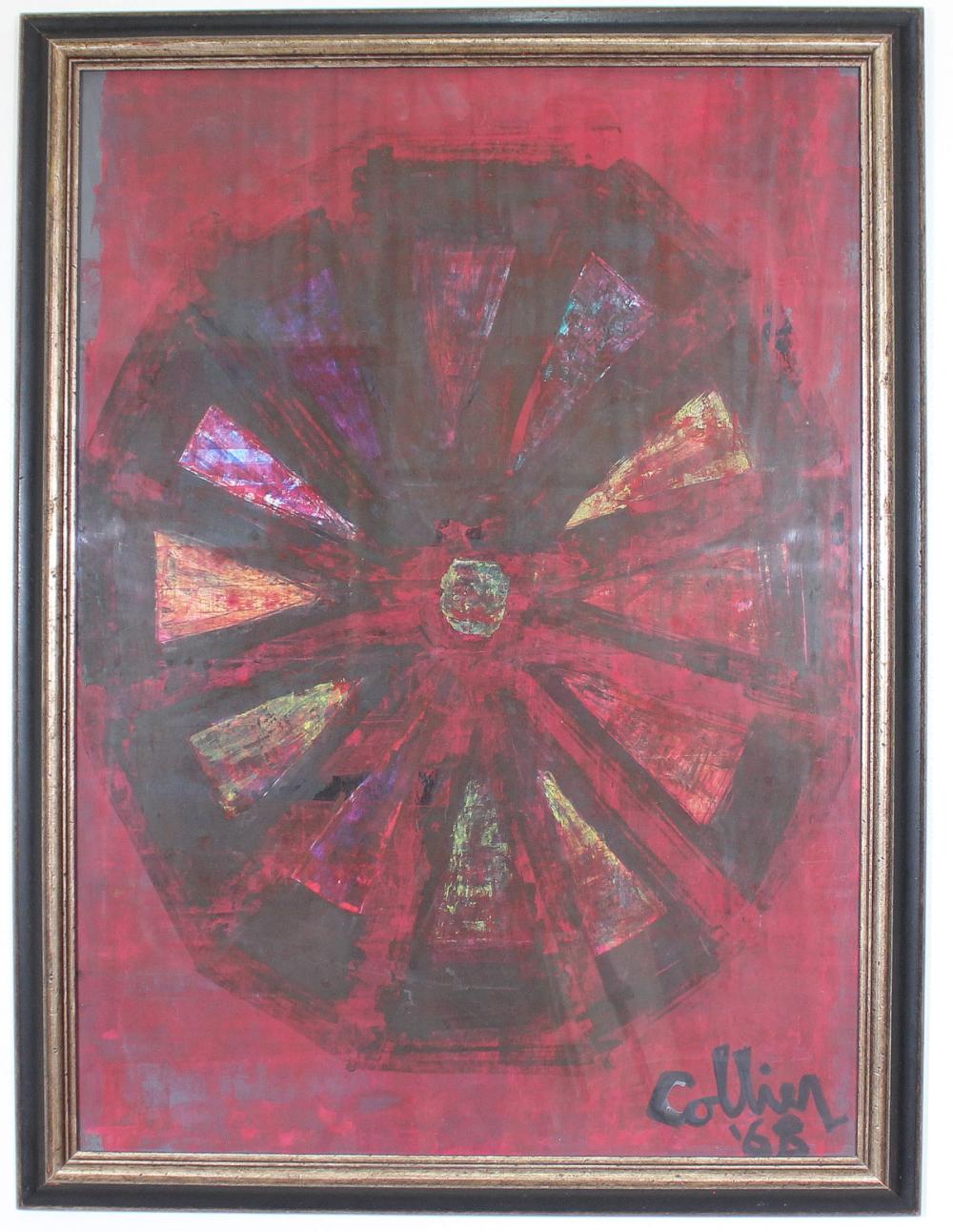 G. COLLIER TEMPERA ON PAPERG.