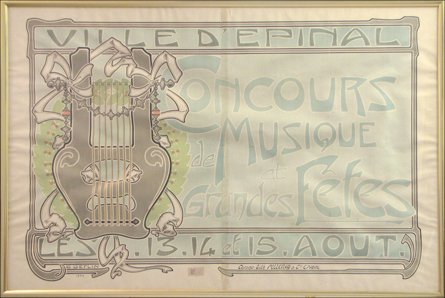 G. DEFLIN VILLE D'EPINAL CONCOURS