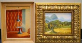 G. FREEMAN, LANDSCAPE, OIL ON