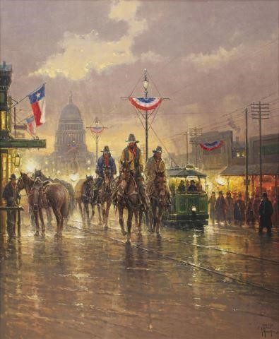 G. HARVEY (1933-2017) SIGNED TX