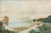 G. HENDERSON WATERCOLOR LANDSC