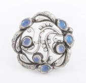 G. JENSEN SILVER MOONSTONE "MO