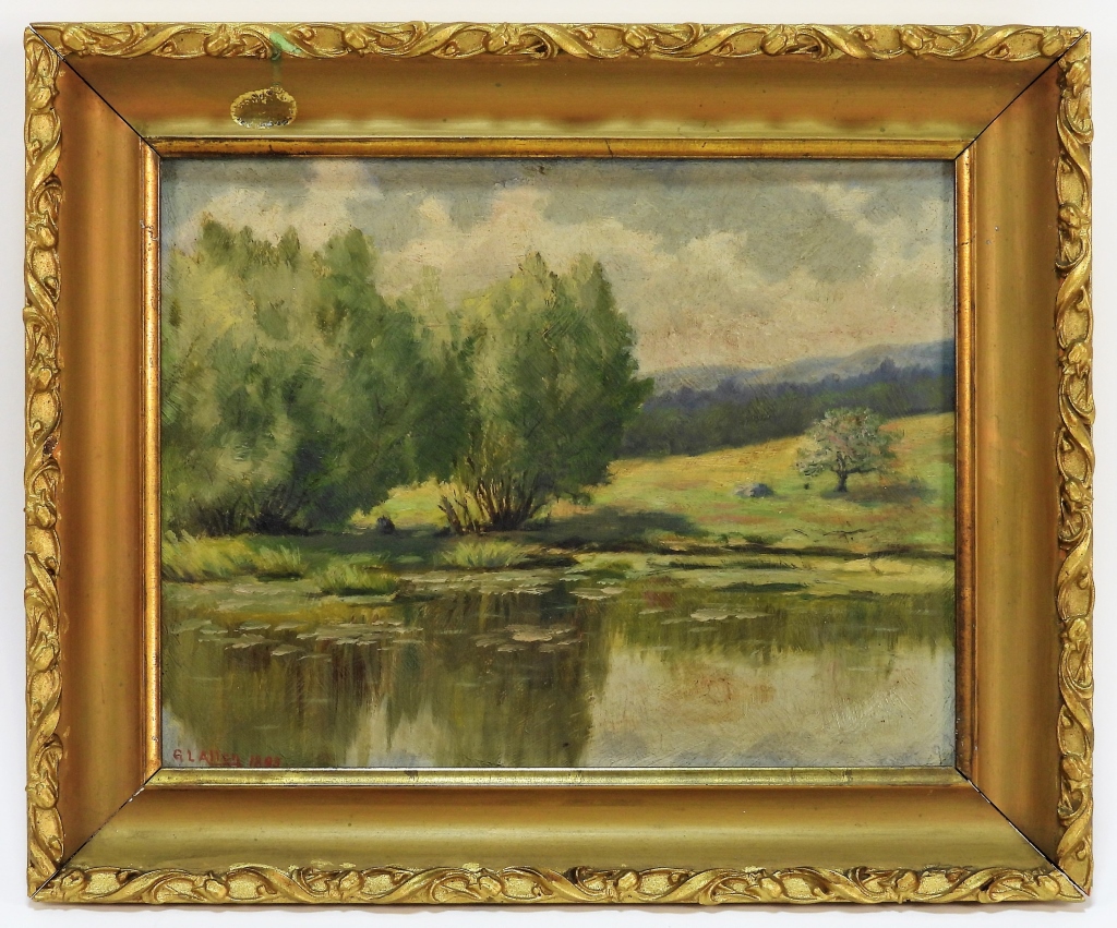 G. L. ALLEN RIVER LANDSCAPE