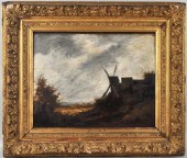 G. MICHEL, O/B LANDSCAPE WITH