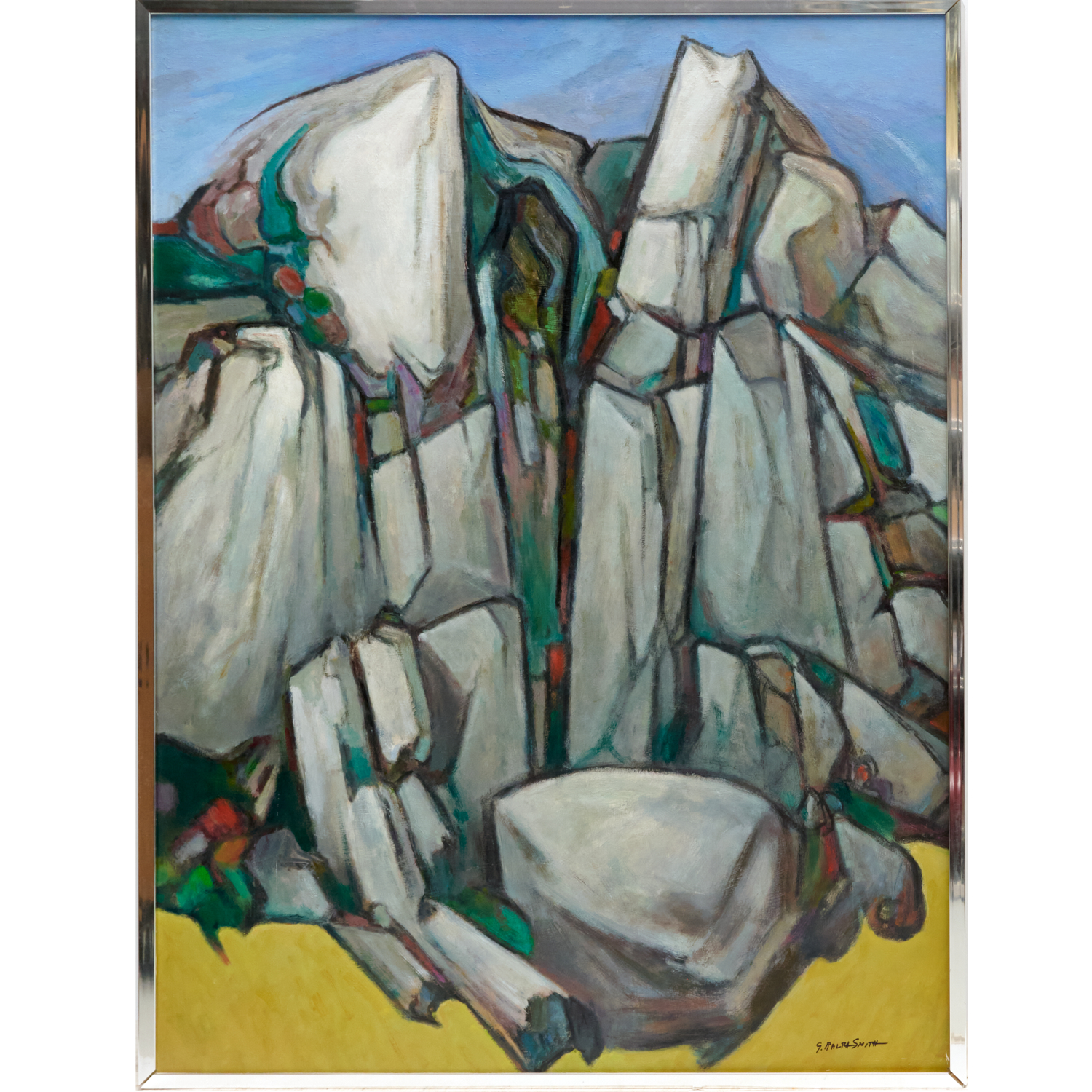 G. RALPH SMITH, OIL ON BOARD G.