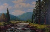 G. REGAN OIL ON CANVAS LANDSCA