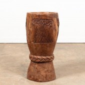 G. REZA AFRICAN MORTAR BOWL WI