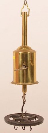 G. SALTER 19TH CENTURY BRASS H