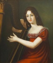 G. SERRURE, YOUNG GIRL PLAYING