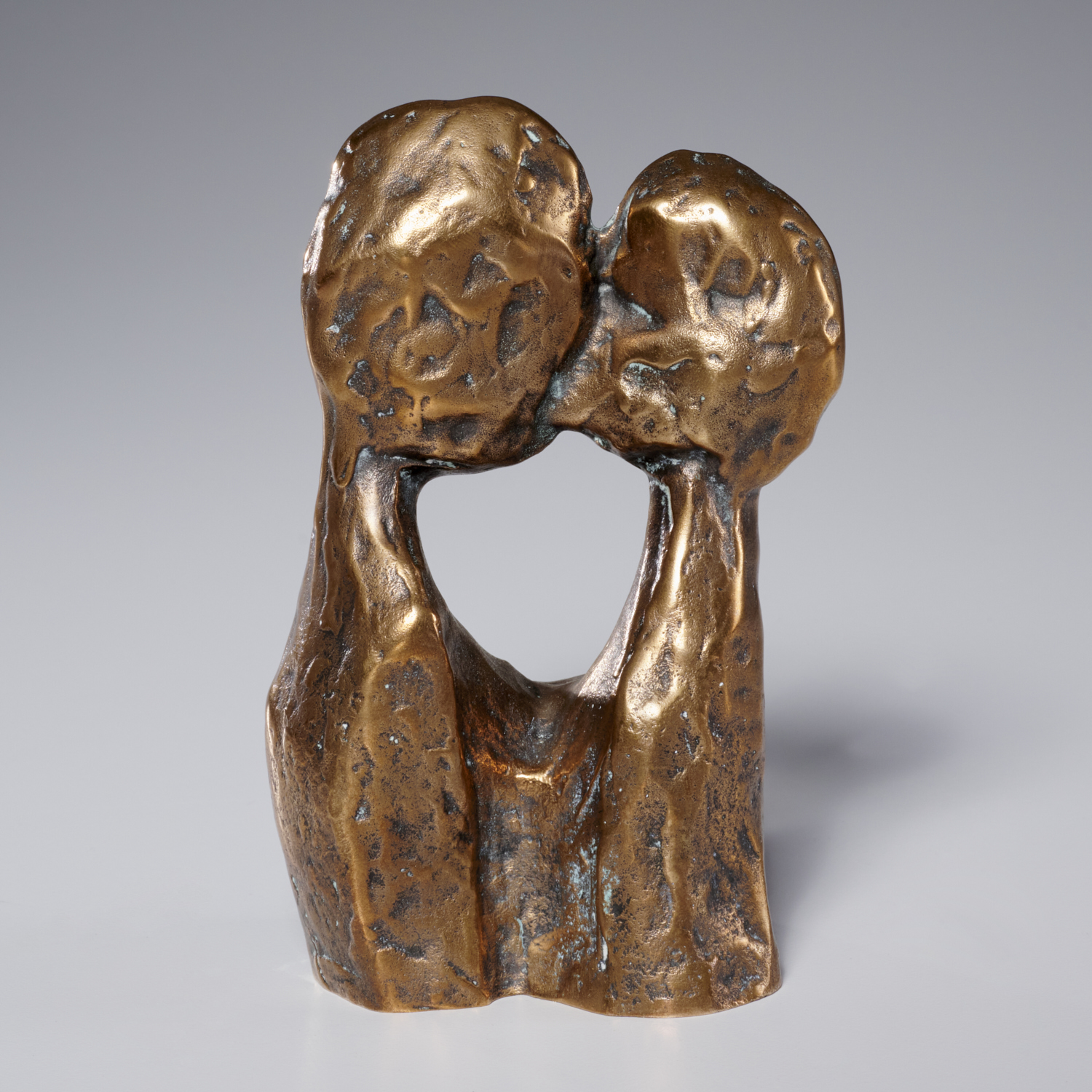 G. ULRICH, BRONZE SCULPTURE, 1989