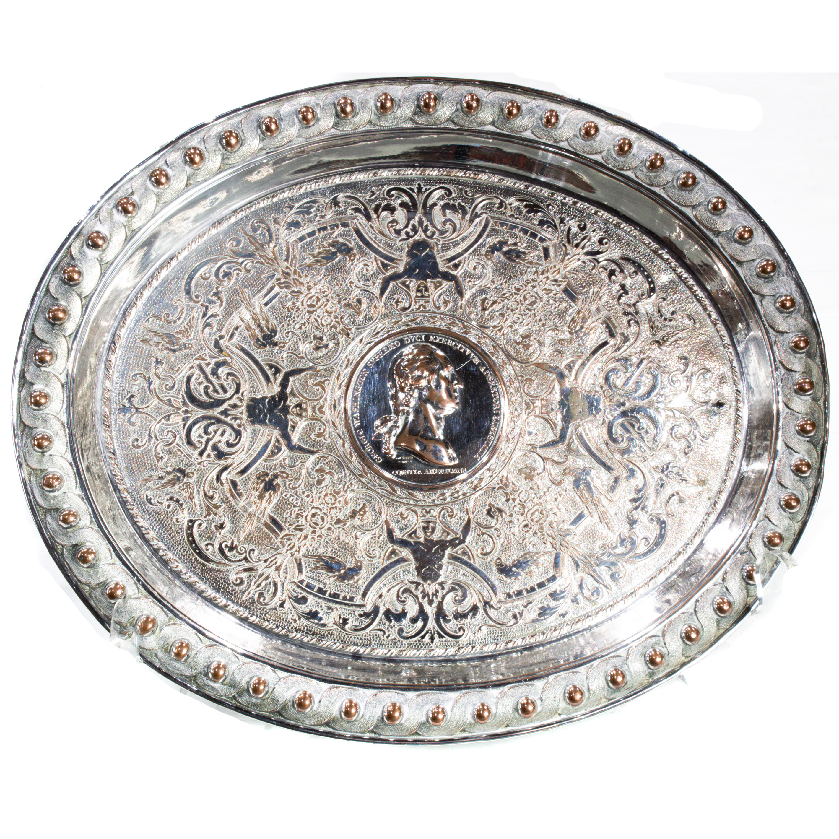 G. WASHINGTON CENTENNIAL PLATED