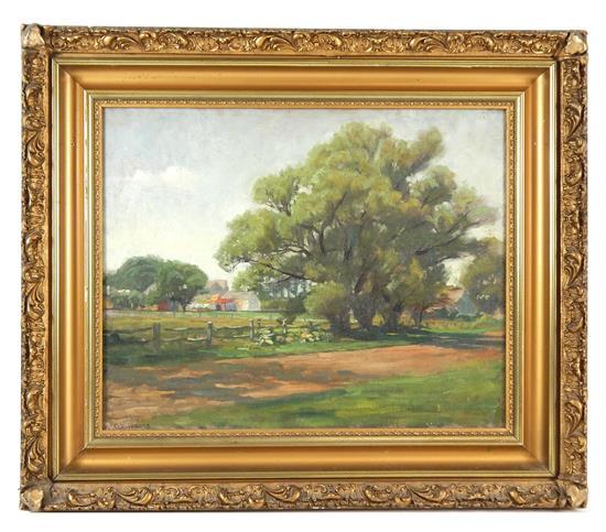 G. Y. TURNER (20TH C.), OIL ON