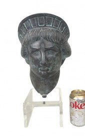 G. YANTORNO, BRONZE STATUE OF
