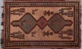 GABBEH HAND KNOTTED WOOL SMALL