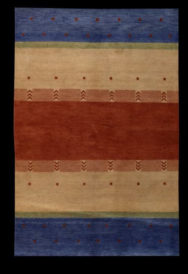 Gabbeh Modern Carpet,  5' x 7' 8".