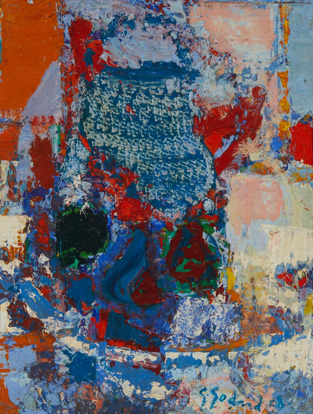 GABRIEL GODARD (B. 1933), ABSTRACT,