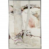 GABRIEL GODARD, LARGE OIL ON C