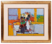 GABRIEL GODARD STILL LIFE OIL