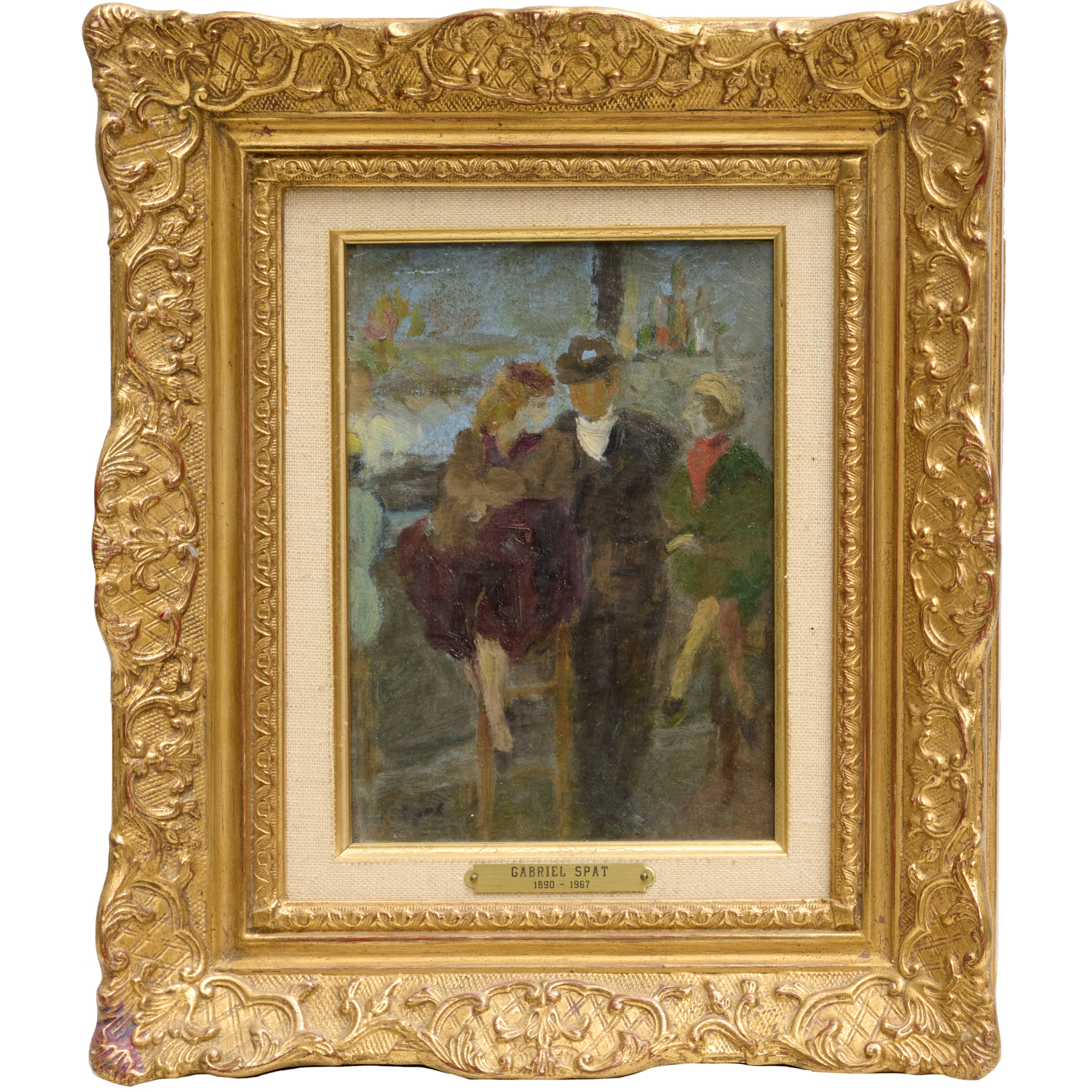 GABRIEL SPAT, OIL PAINTING