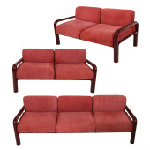 GAE AULENTI 3-PIECE KNOLL RED