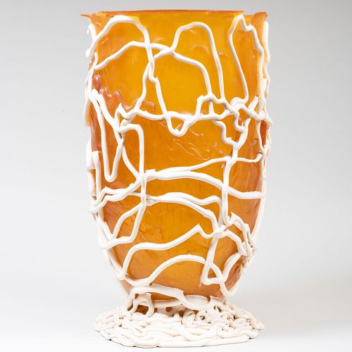 GAETANO PESCE RESIN VASEStamped
