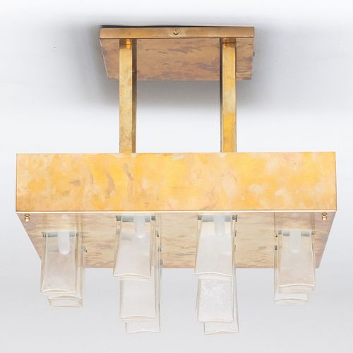 GAETANO SCIOLARI BRASS AND GLASS