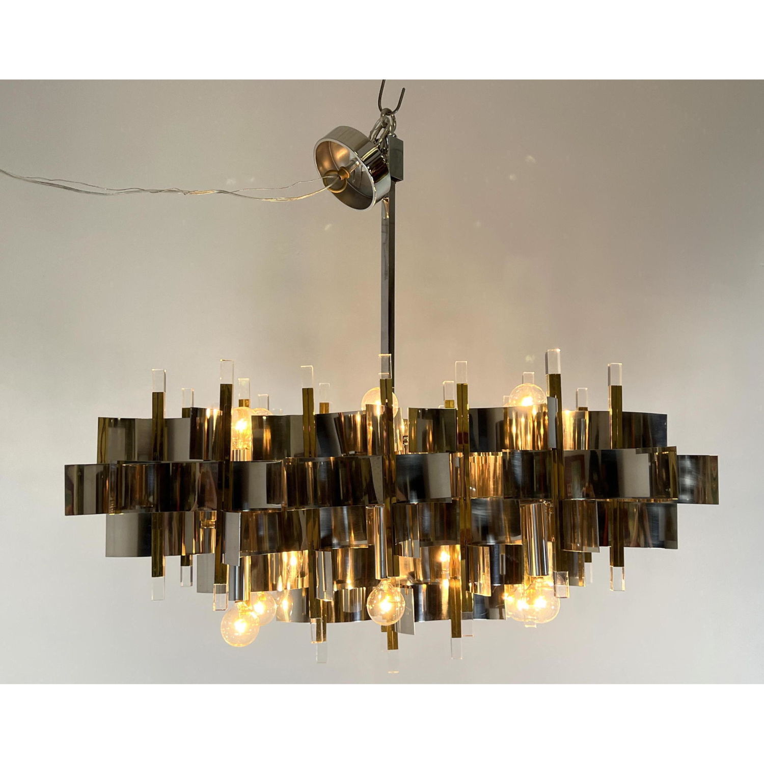 GAETANO SCIOLARI Large Chrome and