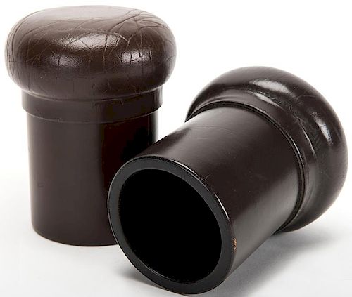 GAFFED LEATHER “BUTTERFLY” DICE