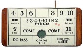 GAFFED TABLETOP DICE GAME.Gaff