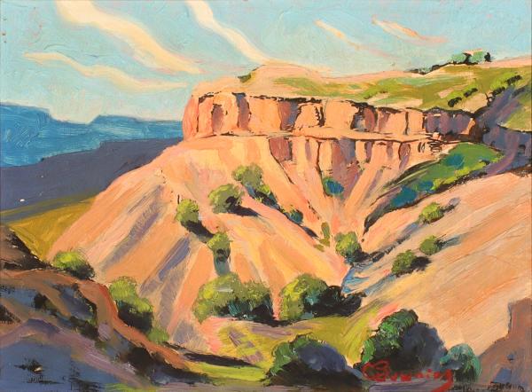 GAITHA BROWNING (1912-1992) OIL