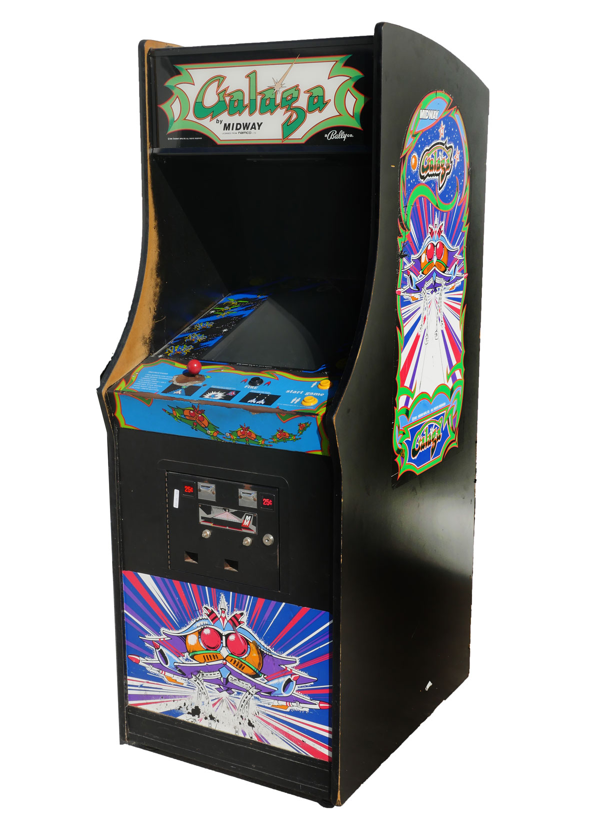 GALAGA ARCADE VIDEO GAME MACHINE: A