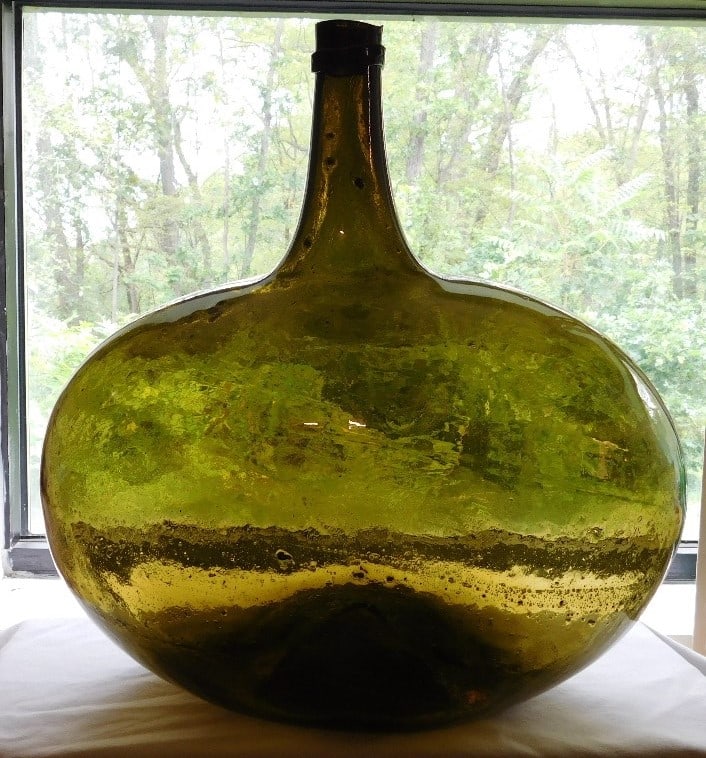 GALAXY SWIRL'S FREE BLOWN 19TH C.