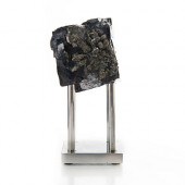 GALENA SILVERY CRYSTAL WITH BA