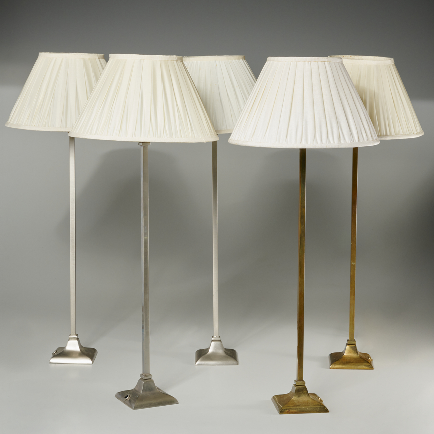 GALERIE DES LAMPES (ATTRIB), NICKEL