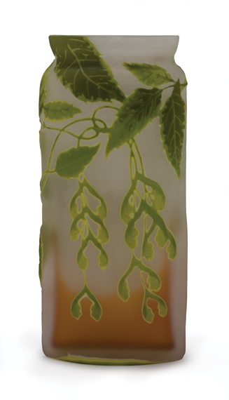Galle Acid Etched Cameo Glass