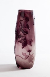 GALLE ART NOUVEAU FIRE-POLISHE