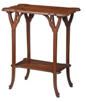 GALLE ART NOUVEAU MARQUETRY IN