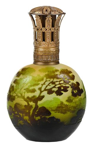 GALLE CAMEO GLASS BURNER
