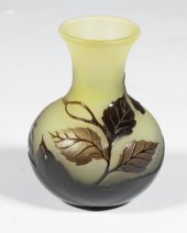 GALLE CAMEO GLASS PAPERWEIGHT