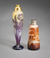 GALLé CAMEO GLASS SCENT BOTTLE