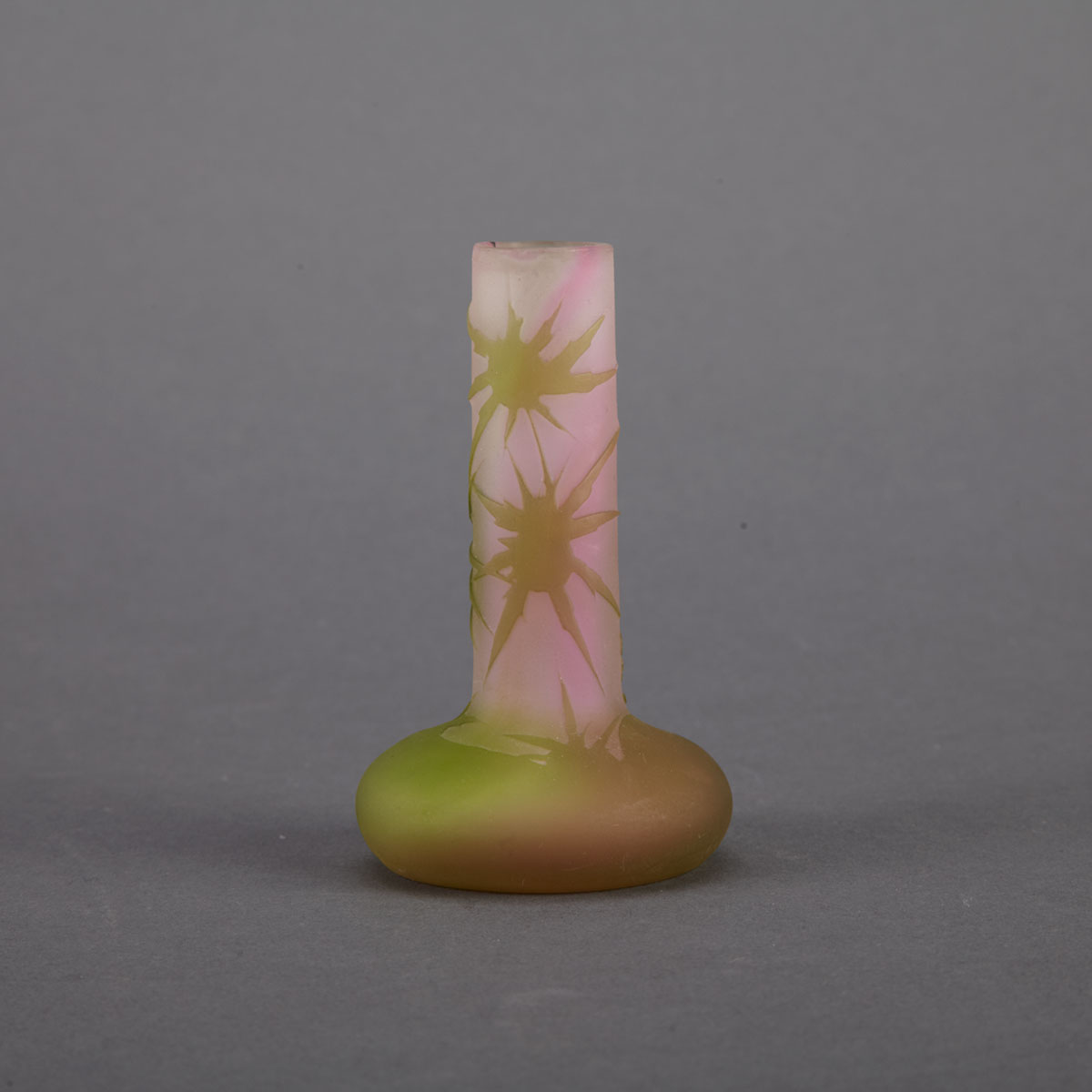 Galle Cameo Glass Small Vase