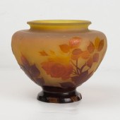 GALLE CAMEO GLASS VASE Galle c