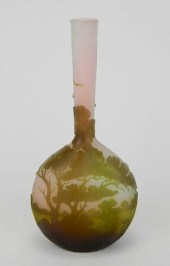 GALLE CAMEO GLASS VASEGalle ca