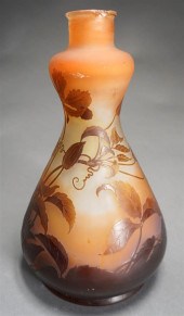 GALLE MULTI COLORED CAMEO GLAS