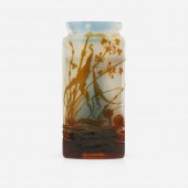 Gallé. Nénuphars vase. 1905-08