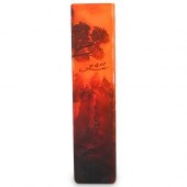 GALLE STYLE CAMEO VASEDESCRIPT