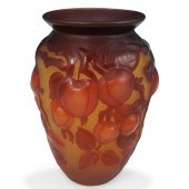 GALLE STYLE GLASS VASEDESCRIPT